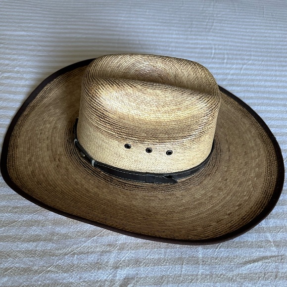 Cody James Men’s Ponderosa Straw Hat 7 1/8 - Picture 2 of 9